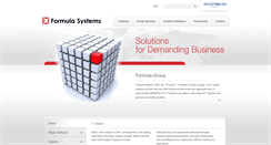 Desktop Screenshot of formulasystems.com